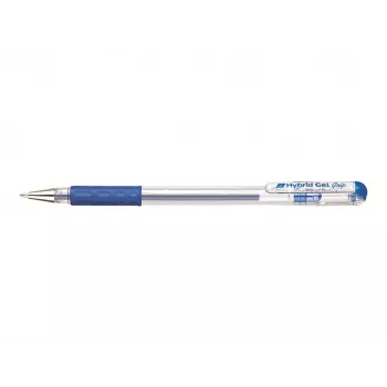Pentel geelirulla 0,3 mm sininen Hybrid-Grip kumipinta