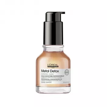 L'OREAL PROFESSIONNEL Metal Detox Professional tiivistetty silottava hiusten öljy 50 ml