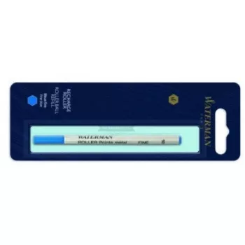 Waterman Serenity Blue mustepatruuna - hieno - 6 kpl:n pakkaus