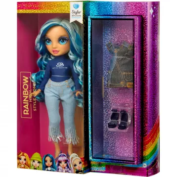 MGA Rainbow High Skyler Bradshaw muotinukke 2 asua ja asusteet