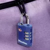 Master Lock 2 kpl:n pakkaus TSA-numerolukkoja, eri värejä