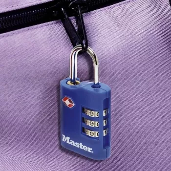 Master Lock 2 kpl:n pakkaus TSA-numerolukko värisekoitus