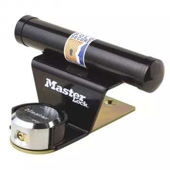 Master Lock autotallin oven salpa lukko 1488EURDAT musta karkaistu teräs