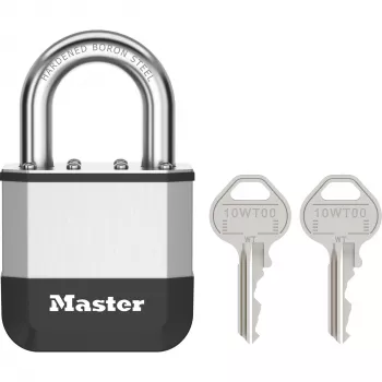 Master Lock Elite 52 mm riippulukko, 25 mm kaari, 5-nastainen sylinteri