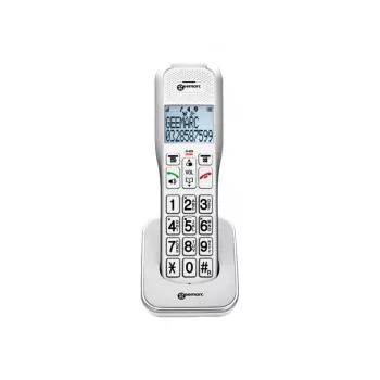 Geemarc AmpliDECT 595 lisäluuri kuulovammaisille - valkoinen