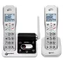 Geemarc AMPLIDECT 595-2 U.L.E Duo langaton puhelin 2 luurilla - tukiasema - latausteline