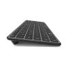 PORT Designs FR - näppäimistö Compact Pro ladattava Bluetooth AZERTY musta