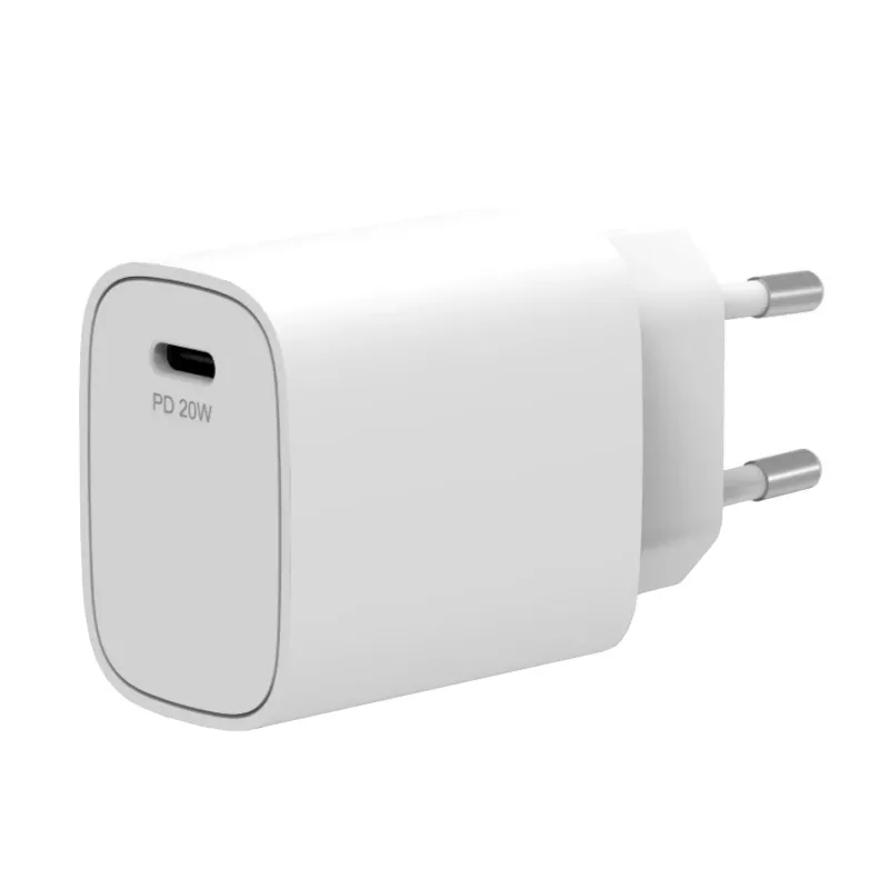 PORT Designs PORT Connect seinälaturi 20W USB-C PD säilytyspussilla valkoinen