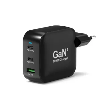 PORT Designs seinälaturi Type-C PD 100W GaN+ C to C -kaapeli 2M EU