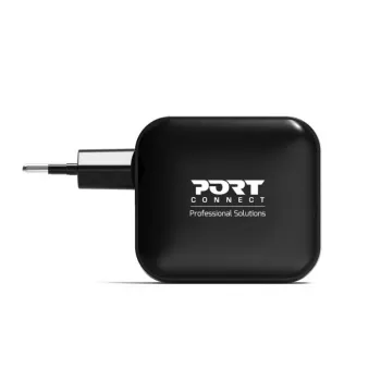 PORT Designs seinälaturi Type-C PD 100W GaN+ C to C -kaapeli 2M EU