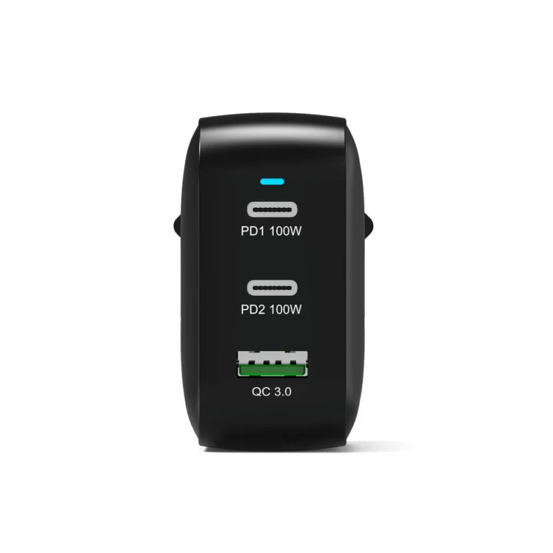 PORT Designs seinälaturi Type-C PD 100W GaN+ C to C -kaapeli 2M EU