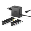 PORT Designs GaN 65W USB-C virtalähde - yleislaturi - EU-pistoke - musta