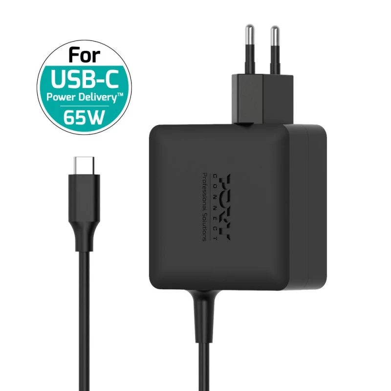 PORT Designs GaN 65W USB-C virtalähde EU-pistoke