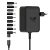 PORT Designs GaN 100W yleislaturi EU-pistoke - musta