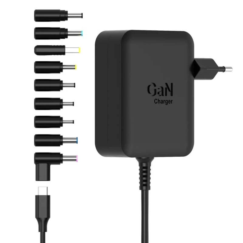 PORT Designs GaN 100W yleislaturi EU-pistoke - musta