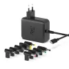 PORT Designs GaN 100W yleislaturi EU-pistoke - musta