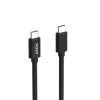 PORT Designs 2-porttinen GaN USB-C/A-sovitin 4-in-1 65W laturi musta