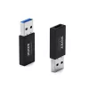 PORT Designs USB-A–USB-C-muunnin – USB 2.0 -sovitin – musta