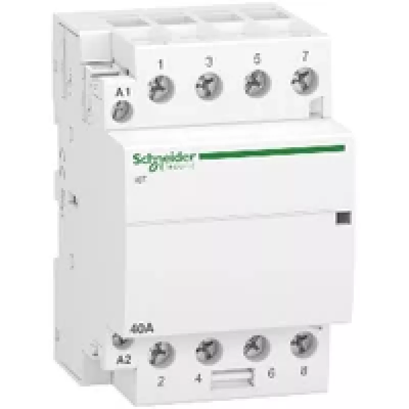 APC Schneider Electric A9C20844 impulssirele, 2-napainen, 40 A, 230-240 V AC, DIN-kisko, monivärinen