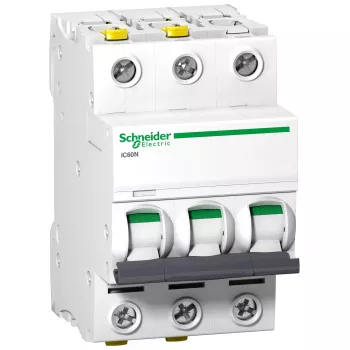 APC Schneider Electric A9F04340 johdonsuojakatkaisija 3P 40A C-käyrä 10kA DIN-kisko IP20