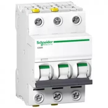 APC Schneider Electric A9F04340 johdonsuojakatkaisija 3P 40A C-käyrä 10kA DIN-kisko IP20