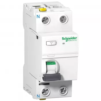 Schneider Electric A9Z21240 Acti9 iID vikavirtasuojakytkin (RCCB) 2P 40A 30mA tyyppi A 220-240V AC IP20 valkoinen