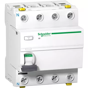 APC Schneider Electric A9Z21463 vikavirtasuojakytkin RCCB tyyppi A 4P 63A 30mA 380-415V AC IP20
