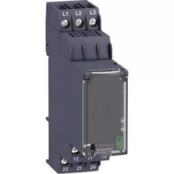 APC Schneider Electric RM22TG20 - vaihevalvontarele, 3-vaiheinen, 208-480 V AC, 2 vaihtokosketinta, 8 A, DIN-kisko