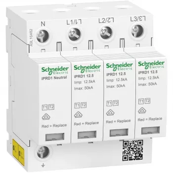 Schneider Electric ylijännitesuojalaite tyyppi 1+2 A9L16482 3P+N 20 kA 40 kA