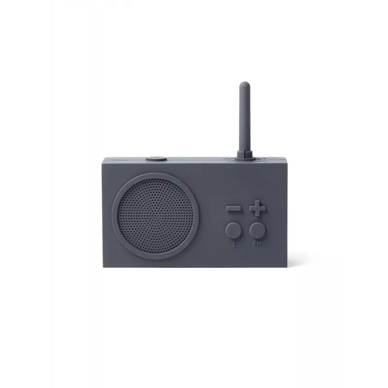 Lexon Tykho 3 radio Bluetooth-kaiutin tummanharmaa LA119G3