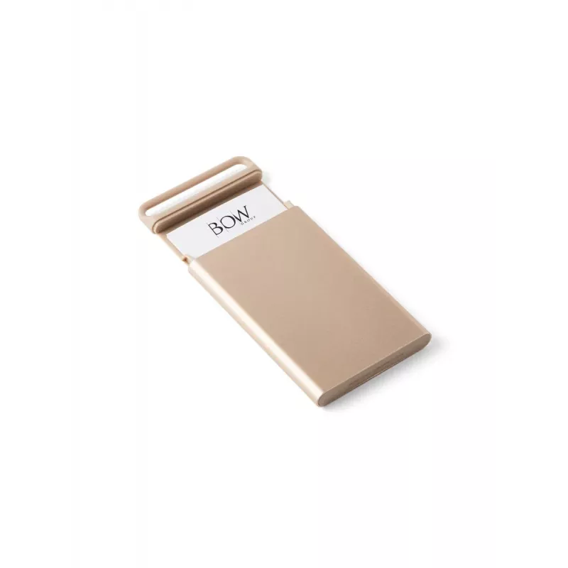 Lexon Nomaday Card käyntikorttikotelo soft gold LD144D
