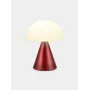 Lexon Mina Audio L LED-valaisin Bluetooth-kaiuttimella tummanpunainen LH76DR