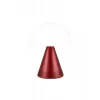 Lexon Mina Audio L LED-valaisin Bluetooth-kaiuttimella tummanpunainen LH76DR