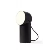 Lexon Orbe kannettava LED-lamppu musta LH88N