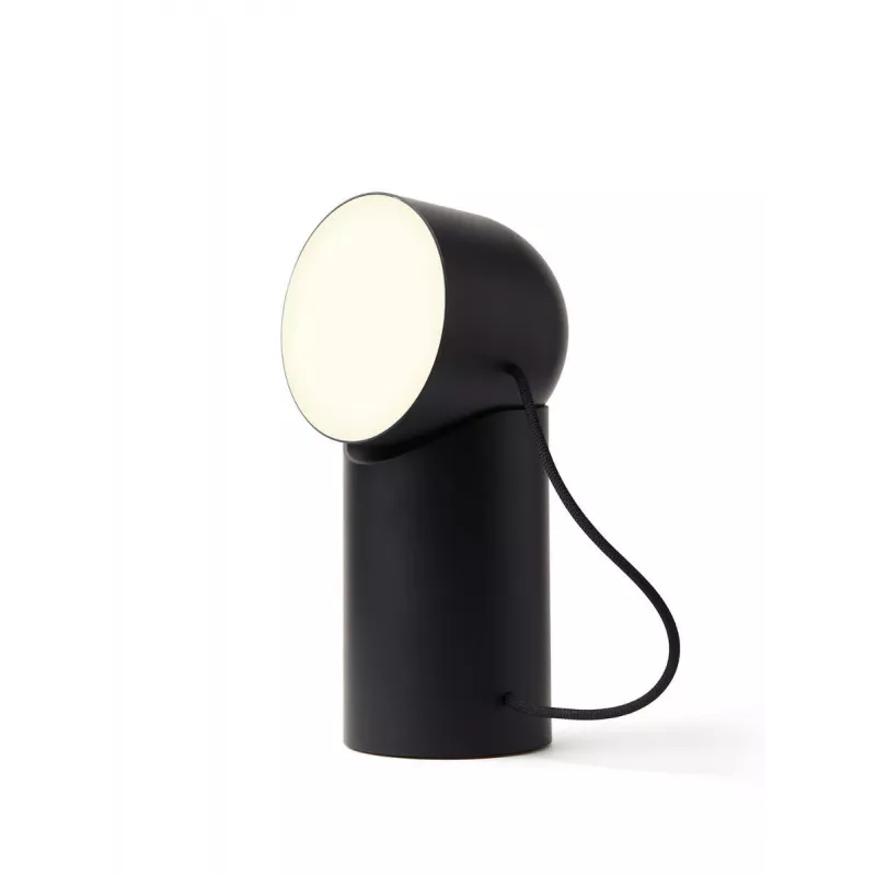 Lexon Orbe kannettava LED-lamppu musta LH88N