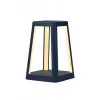 LEXON Lantern LED-akkuvalaisin Qi-langattomalla latauksella, tummansininen LH94DB