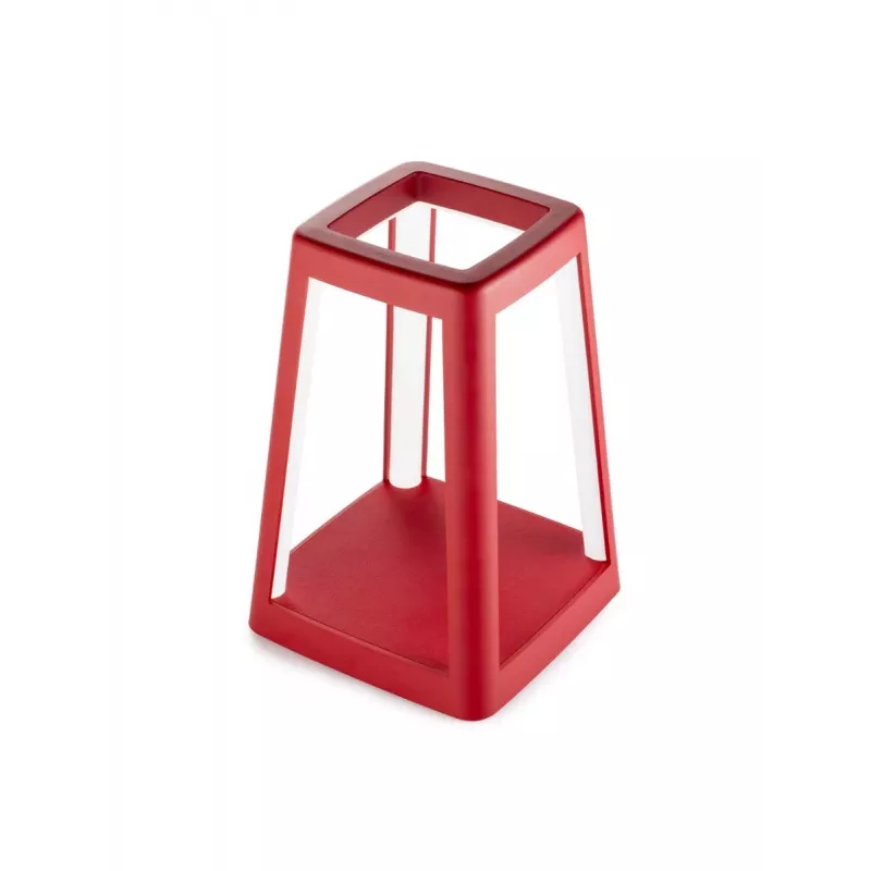 Lexon Lyhty-LED-valaisin langattomalla laturilla Dunkelrot LH94DR