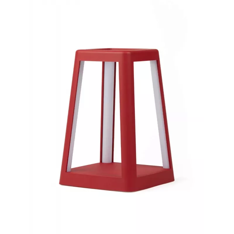 Lexon Lyhty-LED-valaisin langattomalla laturilla Dunkelrot LH94DR