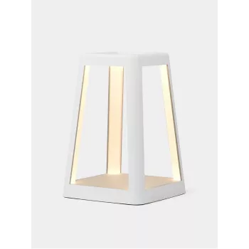 Lexon Lantern LED-valaisin langattomalla laturilla valkoinen LH94W