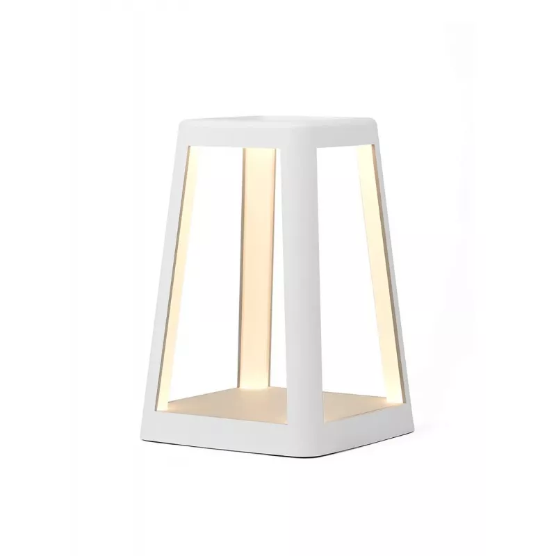 Lexon Lantern LED-valaisin langattomalla laturilla valkoinen LH94W