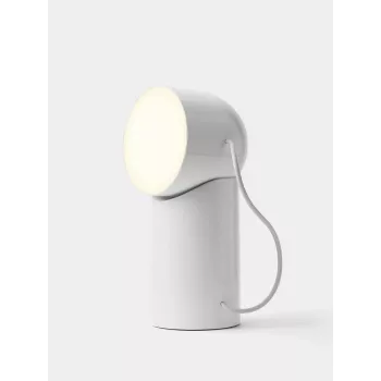 Lexon Orbe LED-lamppu kiiltävä valkoinen LH88WG