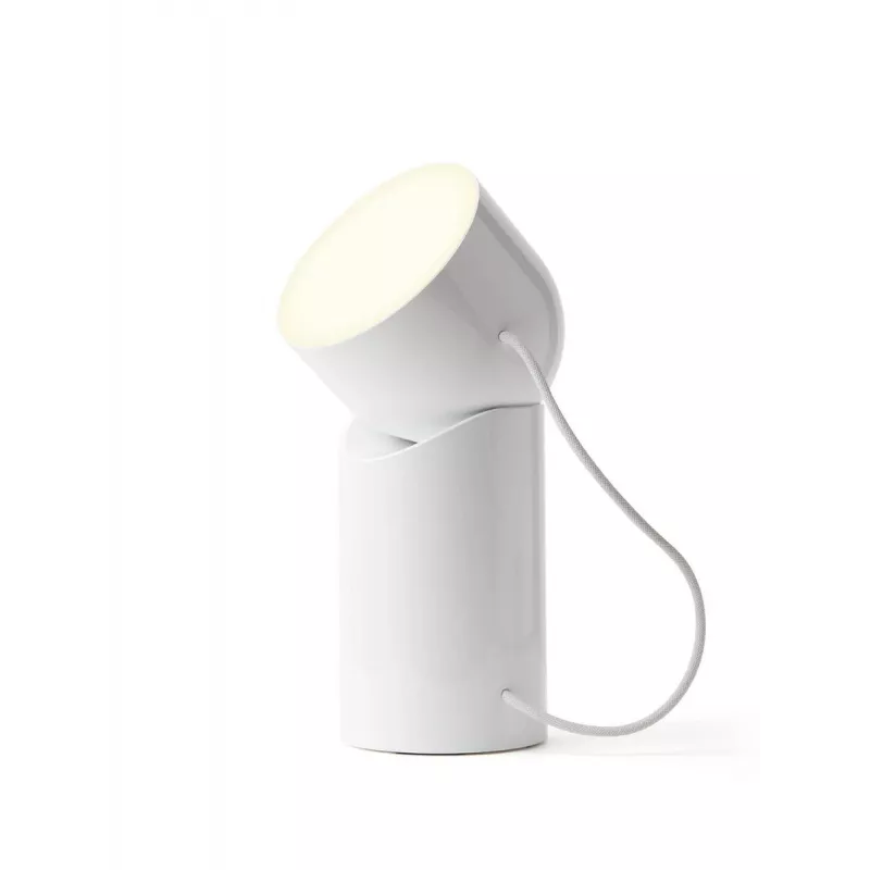 Lexon Orbe LED-lamppu kiiltävä valkoinen LH88WG