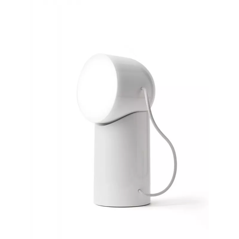 Lexon Orbe LED-lamppu kiiltävä valkoinen LH88WG