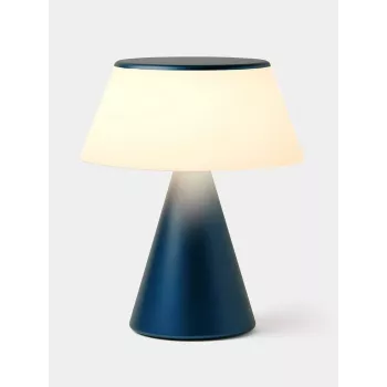 Lexon Luma XL LED-valaisin Dunkelblau LH98MDB
