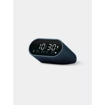 Lexon Ray Clock Digitaalinen Herätyskello Lämpötila- ja Kosteusanturilla, Ozeanblau LR155OB3