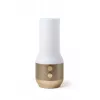 LEXON Terrace+ 3-in-1 LED-valaisin, Bluetooth-kaiutin, Powerbank 2000 mAh, Gold LA134D