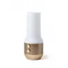 LEXON Terrace+ 3-in-1 LED-valaisin, Bluetooth-kaiutin, Powerbank 2000 mAh, Gold LA134D