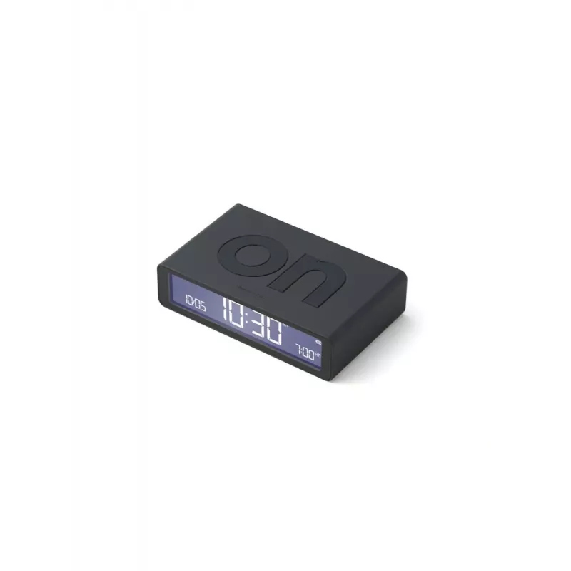 Lexon Flip Classic Herätyskello Dark Grey LR157G3