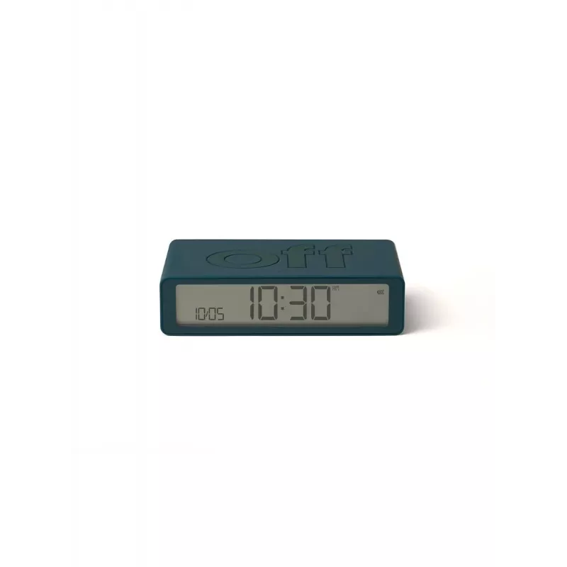 Lexon Flip Classic Herätyskello Kaksipuolinen Duck Blue LR157BF9