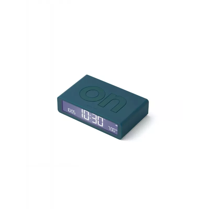 Lexon Flip Classic Herätyskello Kaksipuolinen Duck Blue LR157BF9